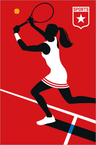 Premium poster Tennis