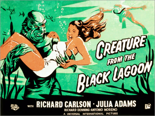 Premium poster Creature from the Black Lagoon