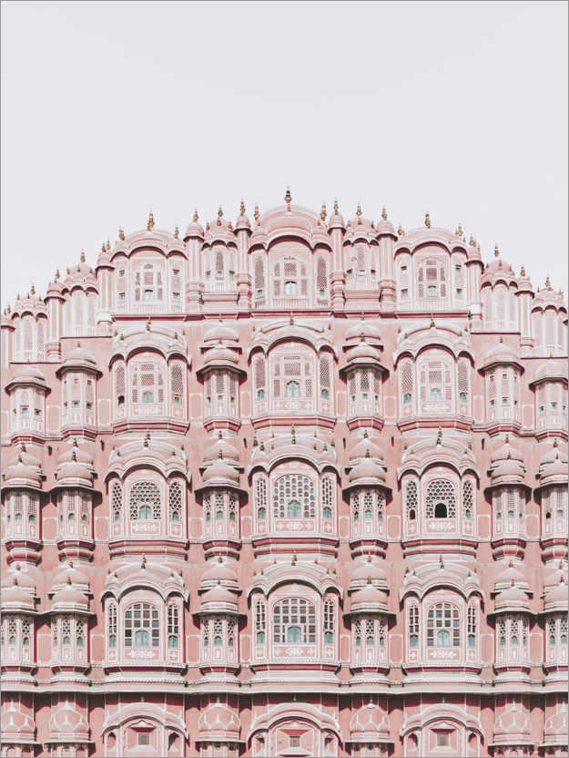 Premium poster Pink Architecture