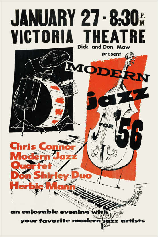 Premium poster Modern Jazz