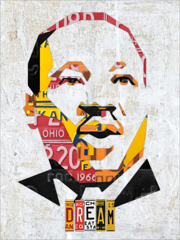 Premium poster Martin Luther King