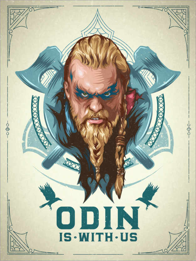 Poster Odin Is With Us