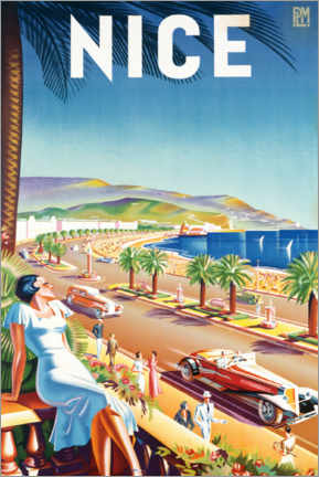 Poster  Nice, 1930 - Eff d'Hey