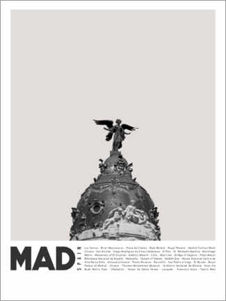Premium poster Attractions in Madrid