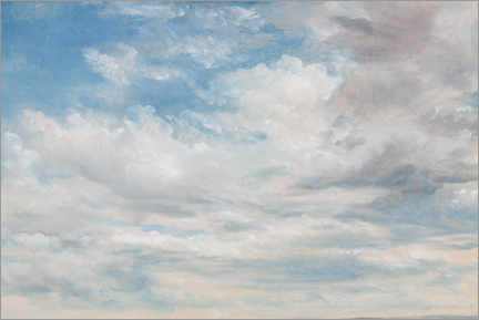 Canvas print  Clouds - John Constable