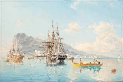 Acrylglas print  At sea - Herman af Sillén