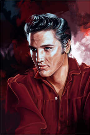 Canvas print  Elvis Presley - Dmitry Belov