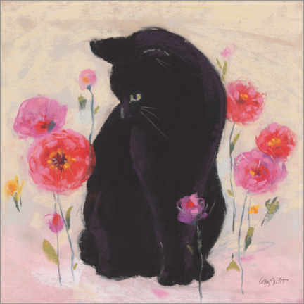 Canvas print  Nina the cat - Lisa Audit