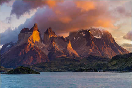 Gallery print  Torres del Paine, Patagonia - Dieter Meyrl