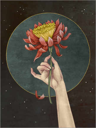 Canvas print  Moon Flower - Vasilisa Romanenko