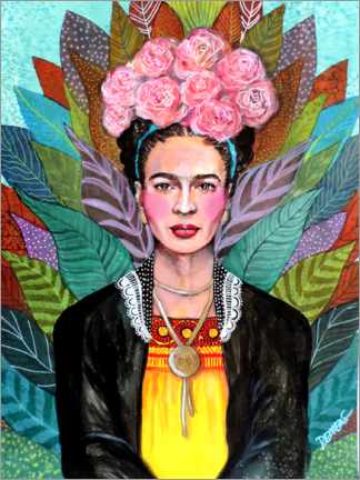 Canvas print  Frida Kahlo - Vrijheid - Sylvie Demers