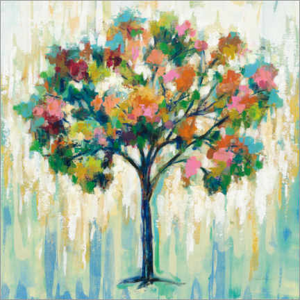 Poster Blossoming tree
