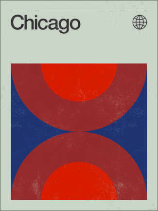 Canvas print  Chicago - Swissty