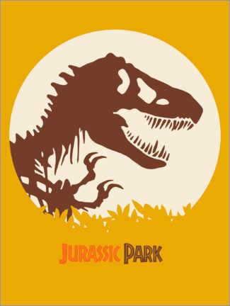 Premium poster  Tyrannosaurus fossiel