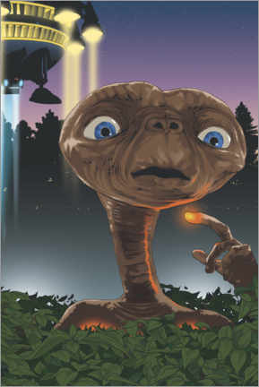 Poster  E.T. - Ruimteschip
