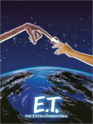 Premium poster E.T. - Aarde