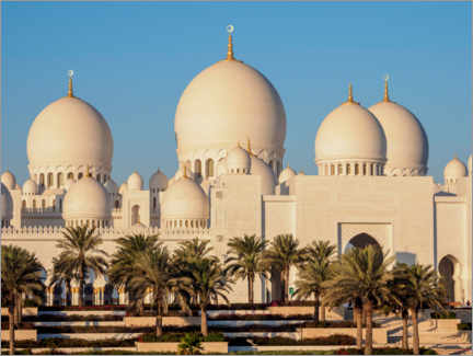 Gallery print  Sheikh Zayed Grand Mosque, Abu Dhabi - Karol Kozlowski