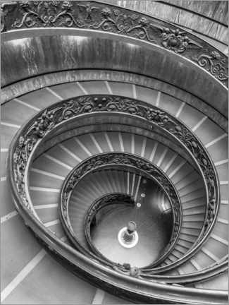Poster The Roman Spiral Staircase