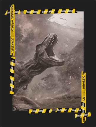 Premium poster Fallen Kingdom - Tyrannosaurus Crossing