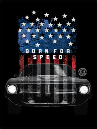 Poster  Born for speed