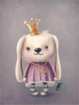 Premium poster Cute Rabbit
