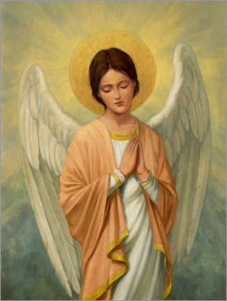 Premium poster Praying angel
