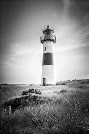 Poster List Ost lighthouse on Sylt