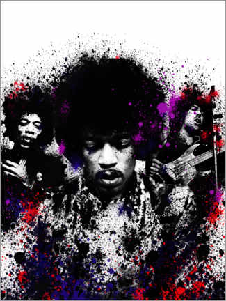 Canvas print  Jimi Hendrix - Bekim Mehovic