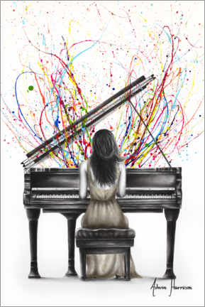 Canvas print  Grand Piano Solo - Ashvin Harrison