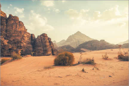 Canvas print  Wadi Rum Desert - Chiara Salvadori