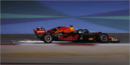 Canvas print  Max Verstappen, Red Bull Racing, 2020 Bahrain Grand Prix