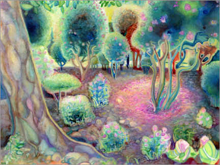 Gallery print  Rhododendron Garden - Josh Byer