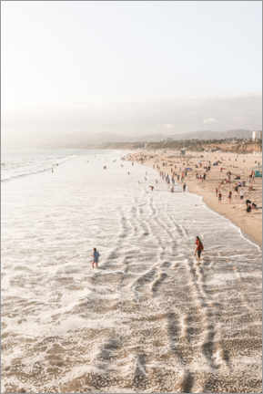 Acrylglas print  Santa Monical Beach California - Henrike Schenk