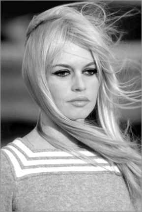 Poster Brigitte Bardot - Windy Day