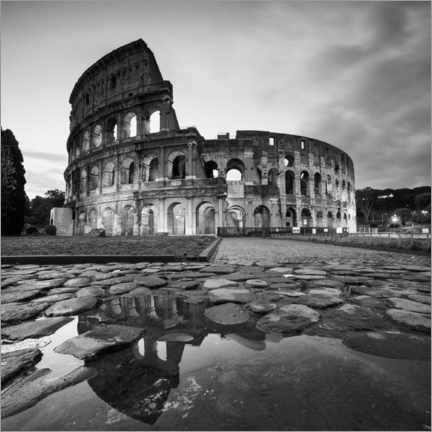 Canvas print  The colosseum, Rome - Matteo Colombo