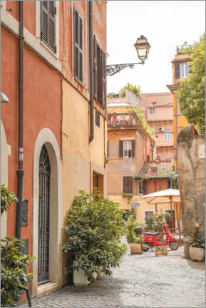 Muursticker  Trastevere Streets in Rome - Henrike Schenk