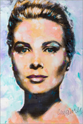 Canvas print  Grace Kelly - Sid Maurer