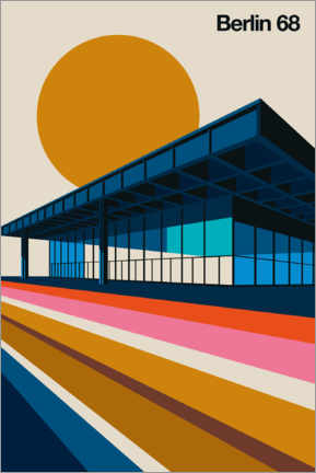Acrylglas print  Berlin 68 - Bo Lundberg