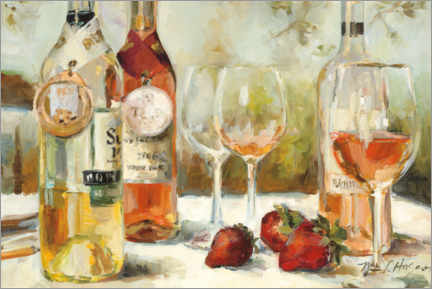 Muursticker  Summer Wine - Marilyn Hageman