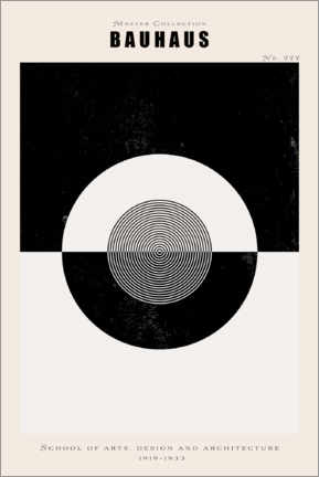 Poster  Bauhaus 1919 - 1933