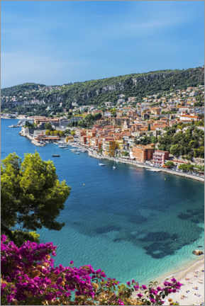 Poster Colorful French Riviera