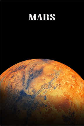 Premium poster Mars Planet