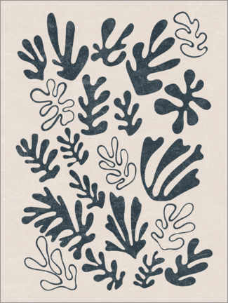 Poster Henri Matisse Botanical Poster