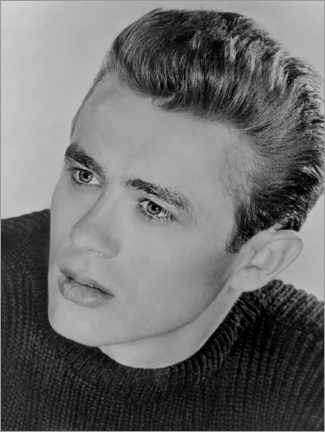Canvas print  James Dean, Rebel without a cause, 1955