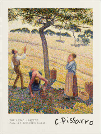 Premium poster The Apple Harvest