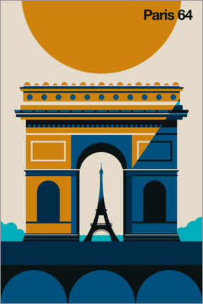 Poster Paris 64
