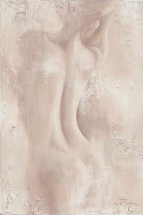 Poster Immersed, female nude I