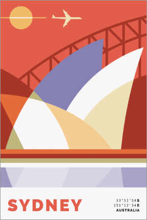 Canvas print  sydney opera house - Nigel Sandor
