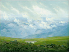 Canvas print  Drifting Clouds - Caspar David Friedrich