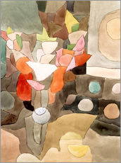 Gallery print  Gladiolus still life - Paul Klee